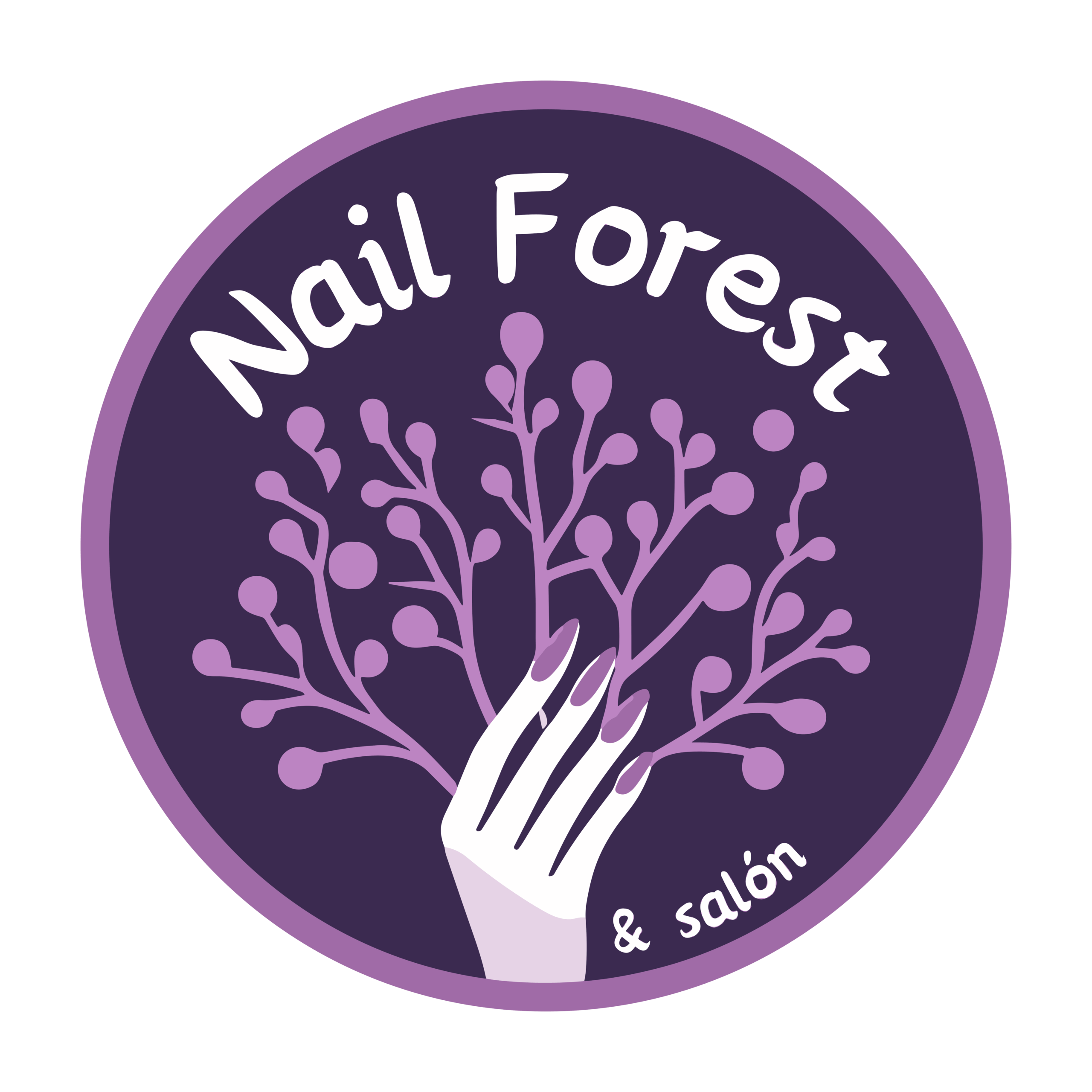 Logotipo de Nail Forest